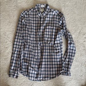 Men’s slim j crew button down shirt